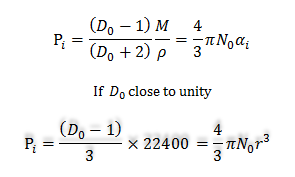 Electric polarization formula