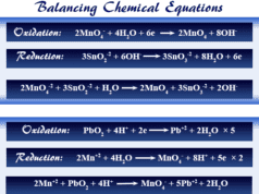 Balancing Chemical Equations Balancing chemical equations by ion-electron formula and oxidation number balance method in chemistry