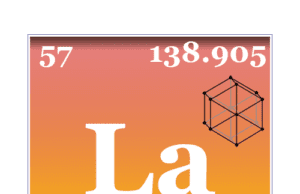 Lanthanum Lanthanum element chemical symbol and periodic table properties