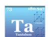 Tantalum Tantalum chemical element or transition metal symbol, properties, production, facts, uses and position on the periodic table