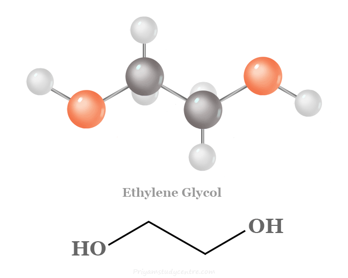 Ethylene glycol properties, formula, structure and production from ethylene oxide