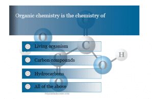 Organic Chemistry Quiz Organic chemistry quiz or test questions with answers