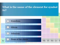 Quiz on Periodic Table Quiz on periodic table elements