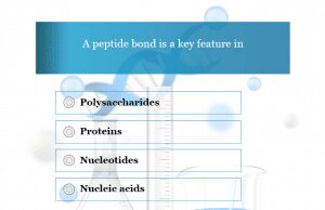 Quizzes Quizzes online on chemistry and biology