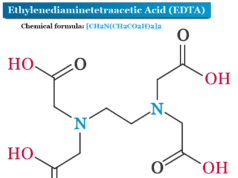 Ethylenediaminetetraacetic Acid Ethylenediaminetetraacetic acid (EDTA) chemical formula, structure, metal chelate, side effects and uses in chemistry