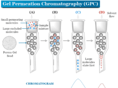 Gel Permeation Chromatography Gel permeation chromatography (GPC) or gel filtration instrument based on size exclusion principle and chromatograph