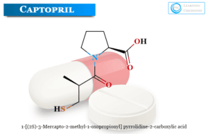 Captopril Captopril medication, dosages, side effects, structure, synthesis, and uses for treatment of hypertension and heart failure
