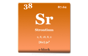 Strontium Strontium chemical element or alkaline earth metal symbol Sr, properties, isotopes, uses and side effects