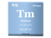 Thulium Thulium element uses, symbol Tm, facts and properties of rare earth metal Thulium