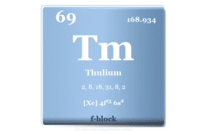 Thulium Thulium element uses, symbol Tm, facts and properties of rare earth metal Thulium